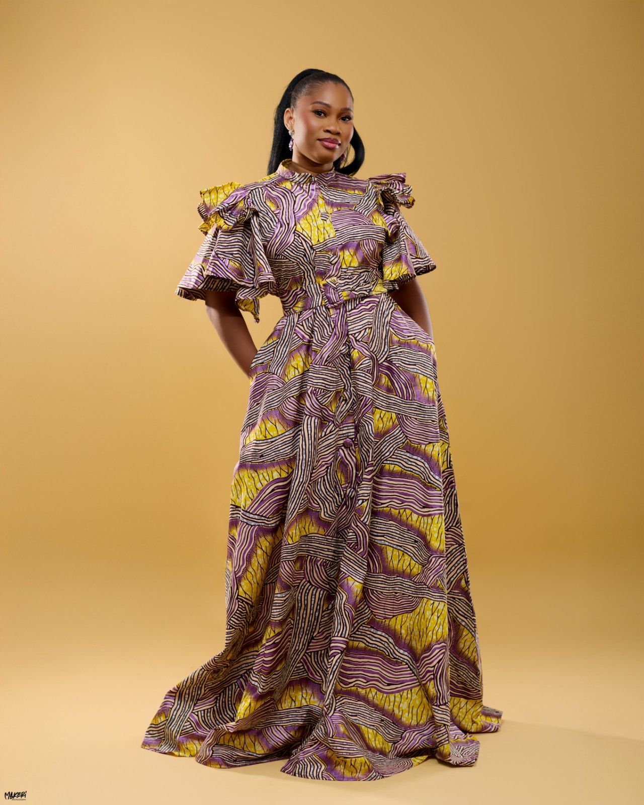 Robe Wax Éclat Majestueux