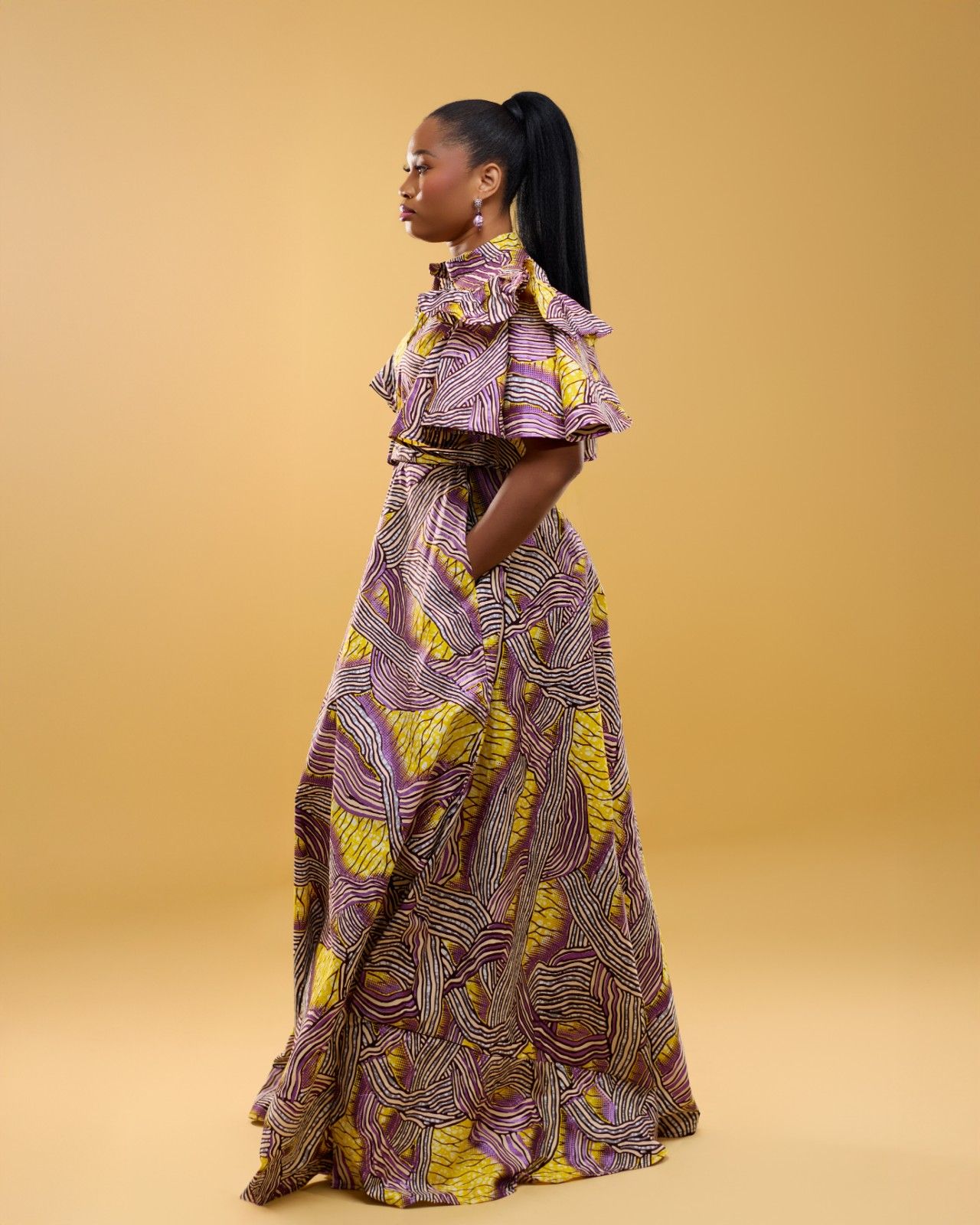 Robe Wax Éclat Majestueux – Image 3