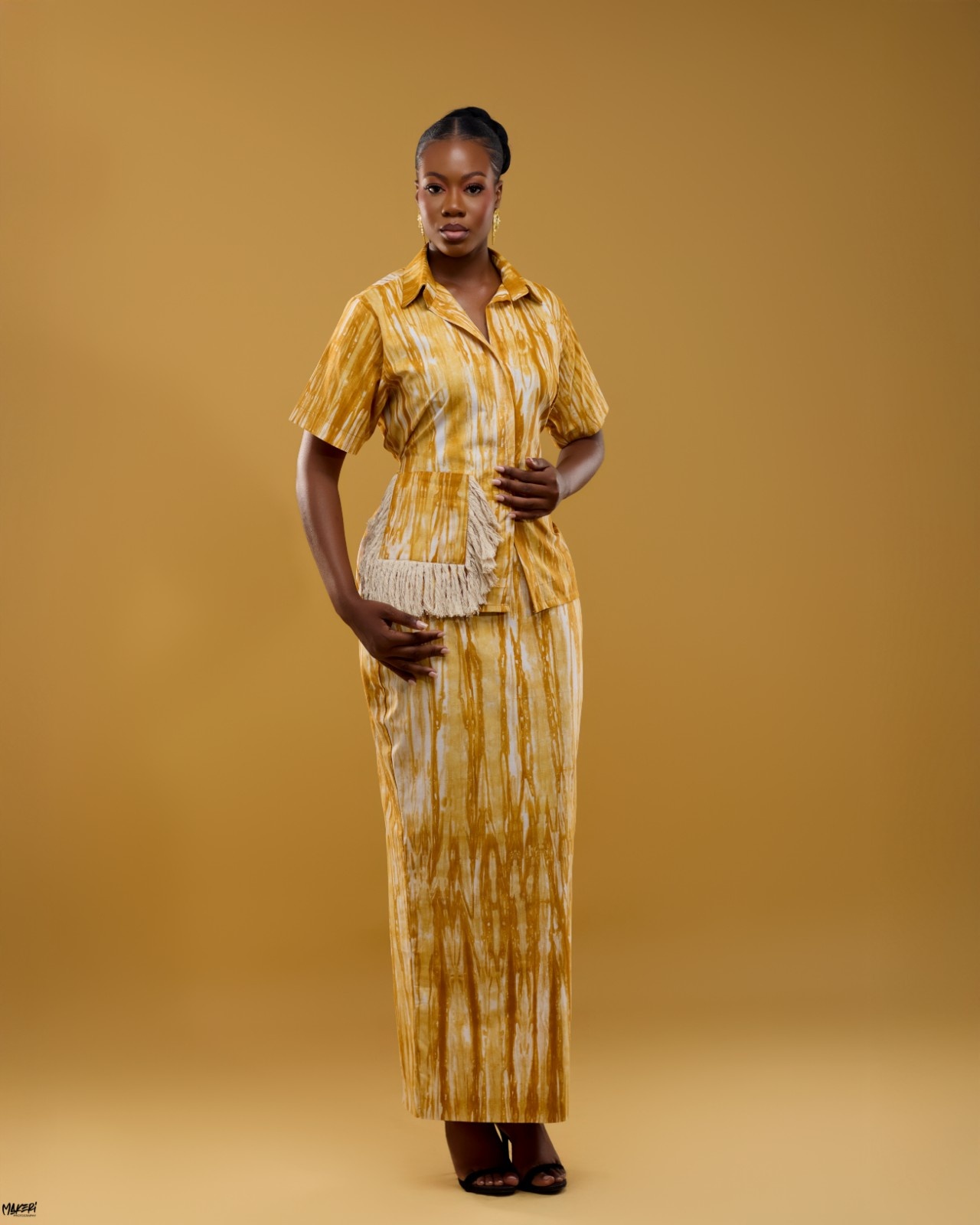 Ensemble Naylah Batik à Franges