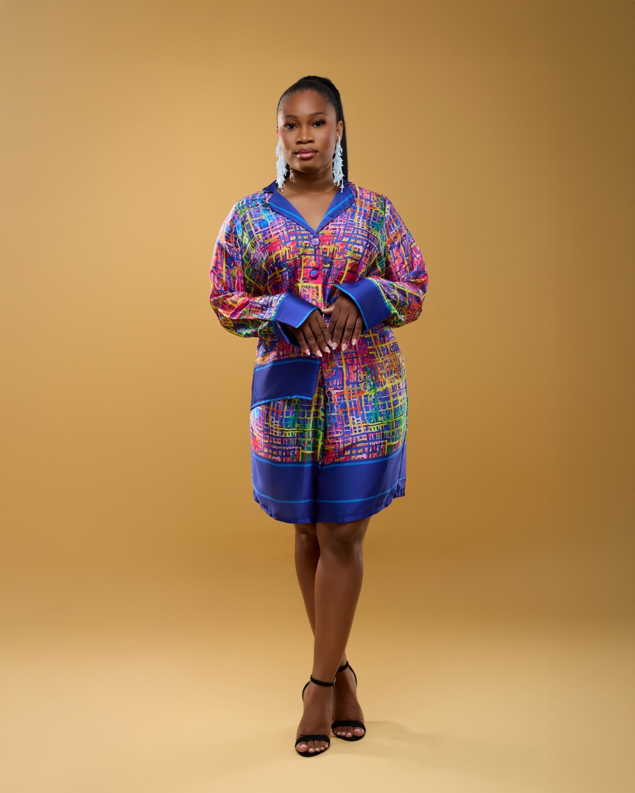 Ensemble Pantajupe soie Imprimée